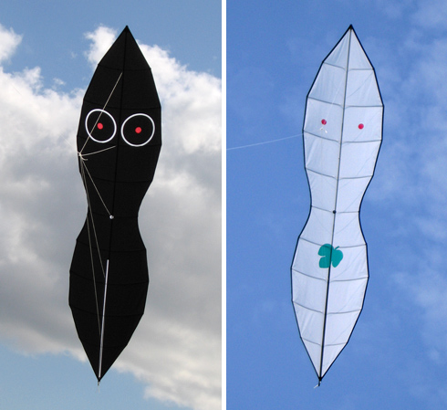 Adam and Eve kites