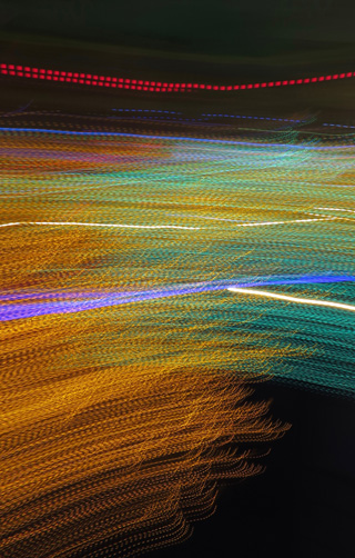 pattern lights kite