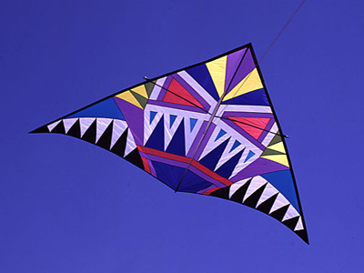 Mask delta kite