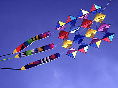 Tri box kite