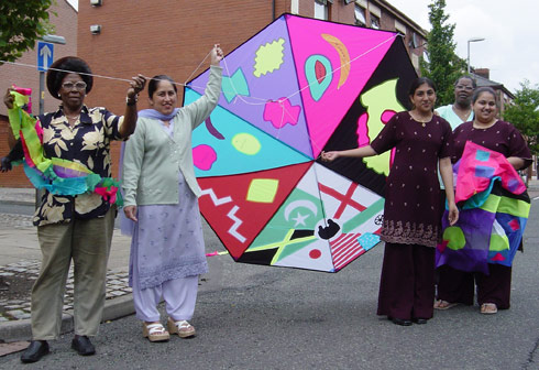 Sahara group kite
